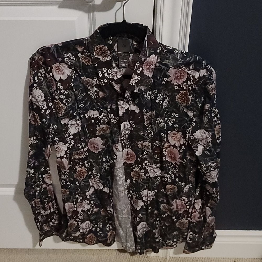 Floral dress shirt